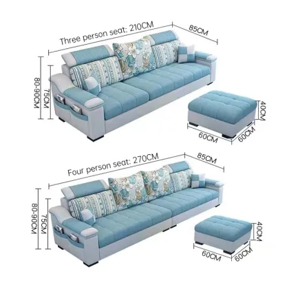Affordable 3 Seater Sofa Sets for Small Apartments and Living Rooms