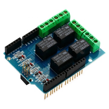 5V 4Ch Relay Module - Four Channel Relay Shield for Arduino UNO R3