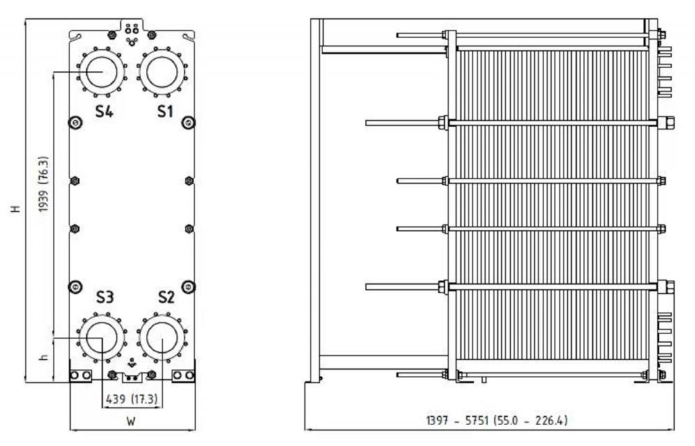 Plate Heat Exchanger For Refrigeration Fordustry