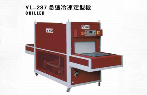 Red Shoe Chilling Boot Making Machine 4.5 - 5.5kw For Shoe Sole