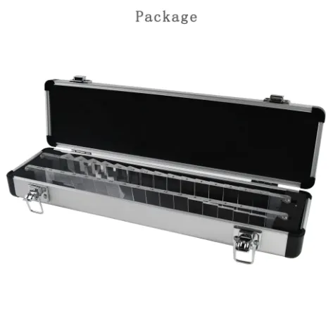 Optical Equipment Prism Bar for Eye Test VB-15+HB-16 Metal Case