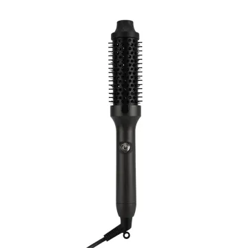 Dual Voltage Ceramic Tourmaline Ionic Curling Hair Brush