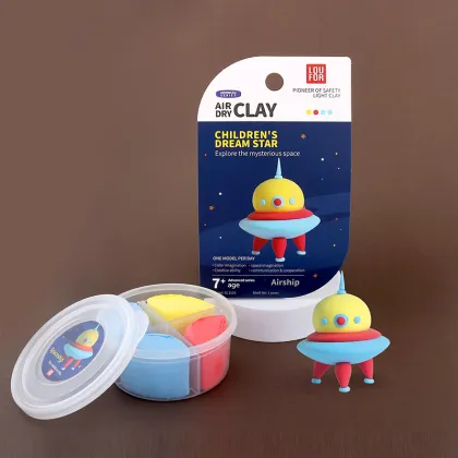 China Clay Creative Modeling Clay Kits - 12/24/36 Colors Air Dry Clay for Kids