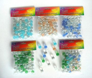 playing glass marble ball