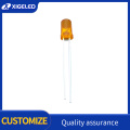 5mm orange hair orange round head led