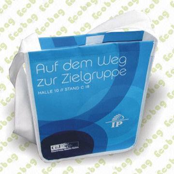 PET Woven Bag with Recycle Fabric, Suitable for Advertisements