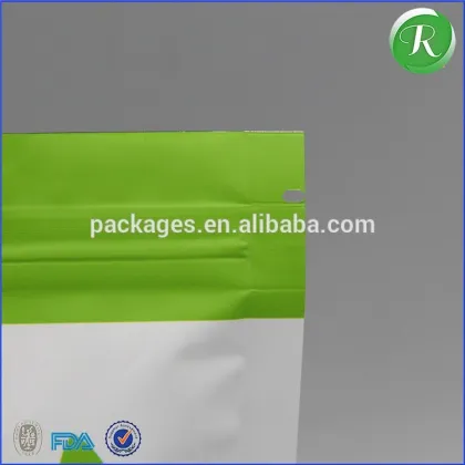 Shandong best aluminum foil bags with zipper and tear notch