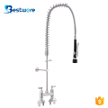 Rinse-friendly Kitchen Pre-Rinse Faucets