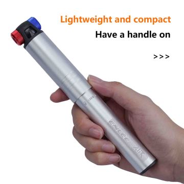 Enlee Mini Portable Pump for Schrader and Presta Valves - Aluminum Alloy Bike Accessory