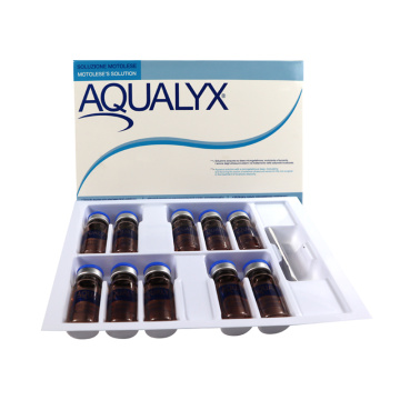 体の輪郭を整えるための Aqualyx 減量注射