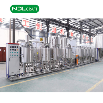 Steam Heating 200L Brewing Equipment Beer Making Machine