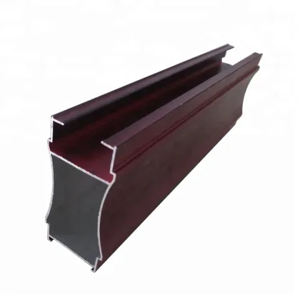 Custom Made Wardrobe Sliding Door Frame Aluminum Profile