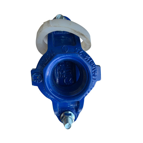 TEE mecánico azul de alta calidad para accesorios de tubería ranurada