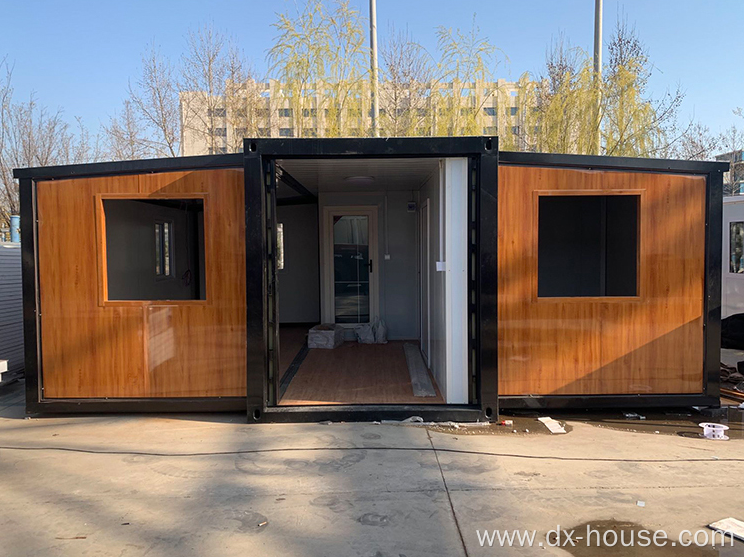 prefab collapsible container house sliding home office