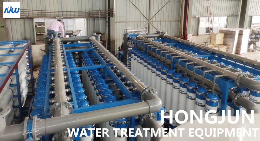 water recycling system for industrial water purification