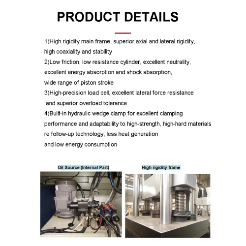 1000 kn steel tensile testing machine