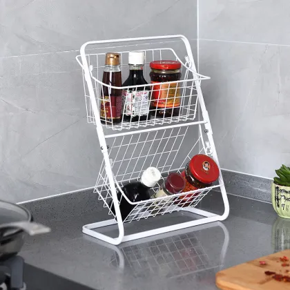 Kitchen Desktop Storage: Seasoning and Spice Rack Holders & Racks