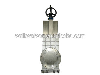 PN16 Handwheel Stainless Steel Body Knife Gate Valve