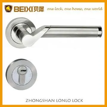 Reversible zinc door lock handle lever mortice lock
