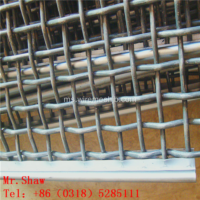 304 keluli tahan karat 10mmX10mm crimped wire mesh