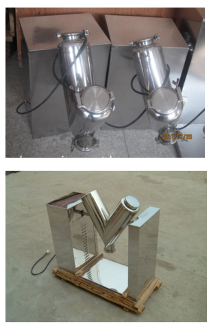 V shape ceramic powder mixer/v blender