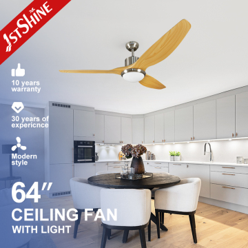 1stshine Ceiling Fan: DC Motor with LED Light and Water Transfer Printed Blades
