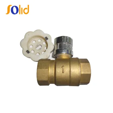 Brass mechanical water timer