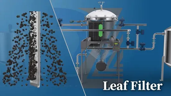 Vertical Leaf Filter with Auto Cake Discharging System