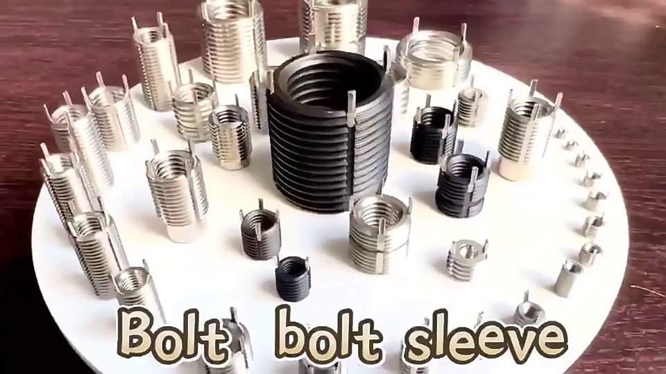 Keenserts 303SS Stainless Steel and Brass Carbon Steel Metric Fasteners