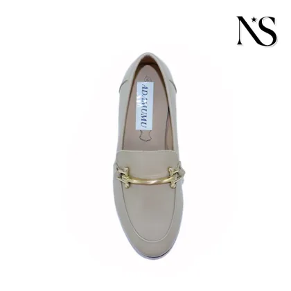 Sophisticated Beige Loafers for Ladies