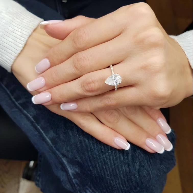 diamond rings moissanite