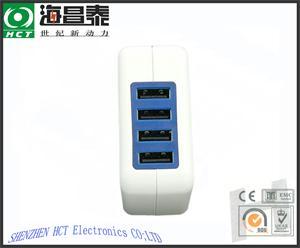 5V 6.8A puertos USB Adapter (UL, CE, FCC y RoHS)