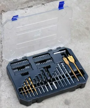58PCS Drills & Bits Set(SCREWDRIVER BIT/HIGH SPEED DRILL BITS/BIT HOLDER)