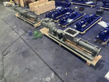 Cold Glue Single Screw Pump - Small Scale Progressive Cavity Pump with Hopper