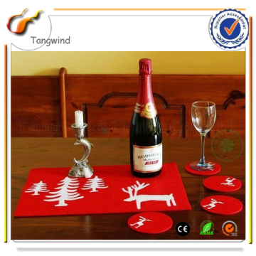 Heat Protective Custom printing dinning corkback placemat