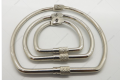 75 MM D-form skruv låsa ringer