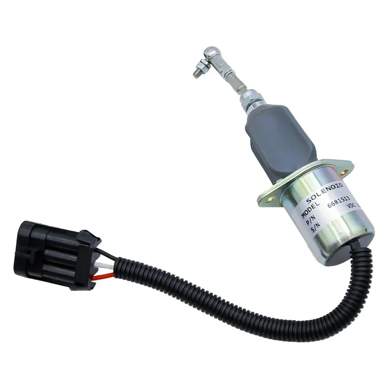 OEM 6691498 Fuel Shut Off Solenoid for Bobcat Skid Steer Loaders