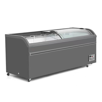 Commercial Island Freezer for Supermarket and Hotels