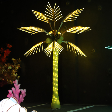 IP65 Rated Warm White Pineapple Palm Coconut Tree Holiday Lighting