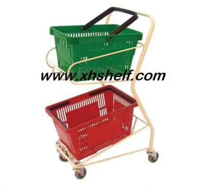 Unfoldng Changshu Steel Shopping cart trolley