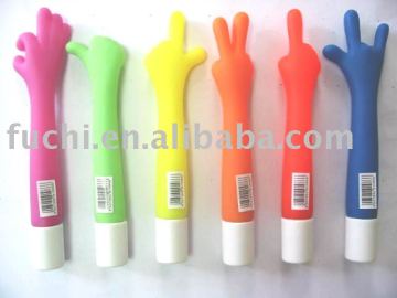 Promotion pen in hand shape design