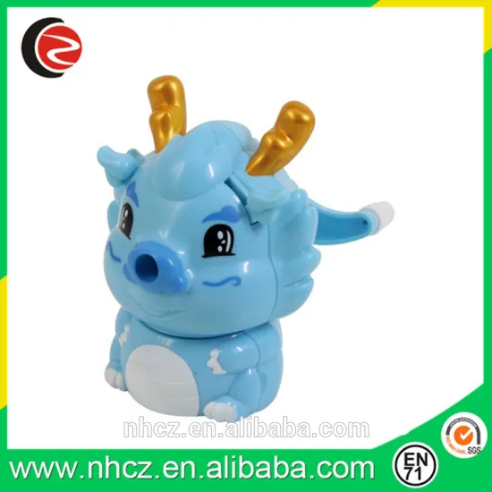 Blue Stationery Dragon Shaped Sharpener