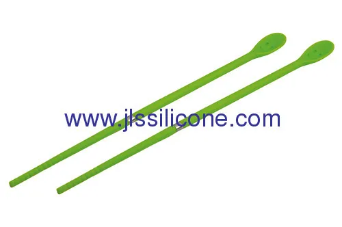 Abrasion Resistant Smile Face Silicone Chopsticks 