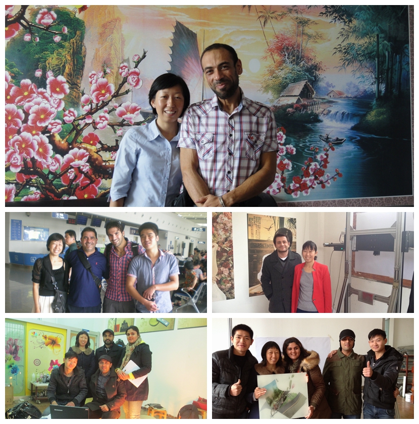 HAE inkjet printer machine customers' photos