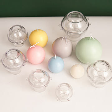 Ball candle Mold with PVC/PC acrylic material