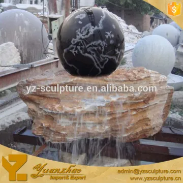 Garden Big Rolling Ball Fountains World Map