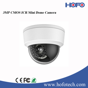 3 Megapixel CMOS Icr Infrared Network Mini Dome Camera