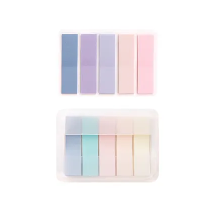 Custom Waterproof Plastic PET Sticky Notes & Custom Office Sticky Notes Memo Stickers