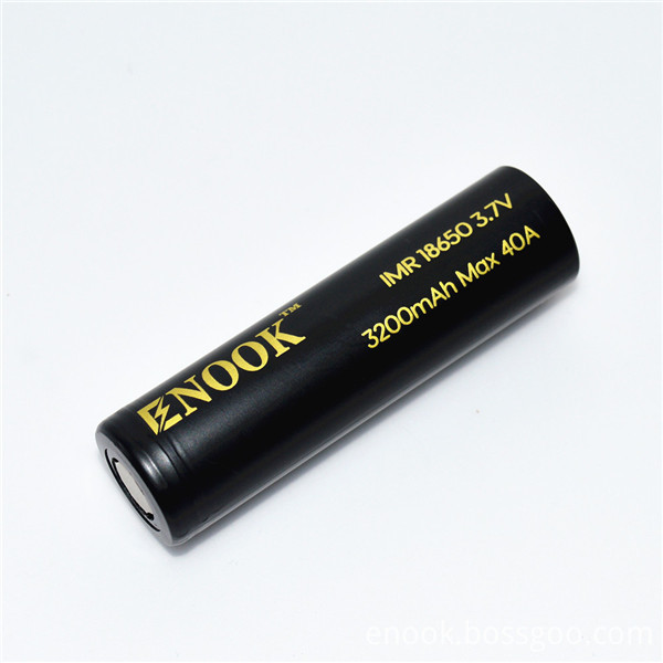 Enook 3200mAh 40A 3.7v Li-ion Battery Enook 3200mAh 40A 3.7v Li-ion Battery
