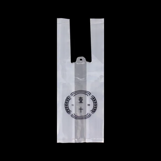 T Shirt Plastic Bag with Handle
